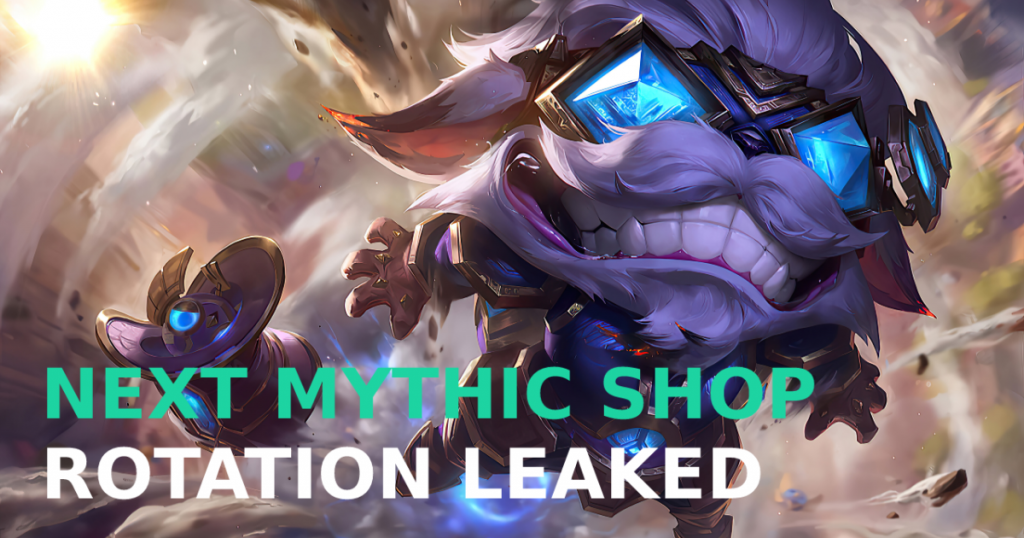 The Next Mythic Shop Rotation Leaked Esports Pro Games